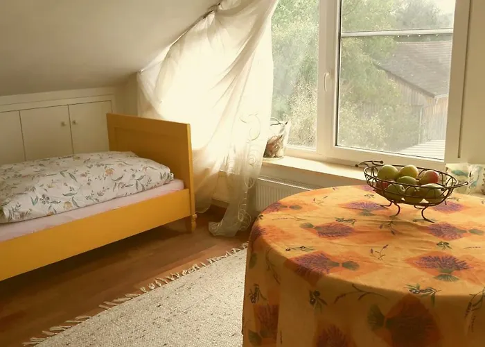 Helles Dachstudio Séjour chez l'habitant